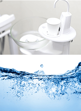 ユニット水の殺菌方法